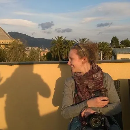 홈스테이 Blue Shared House Terrace Above 제노바